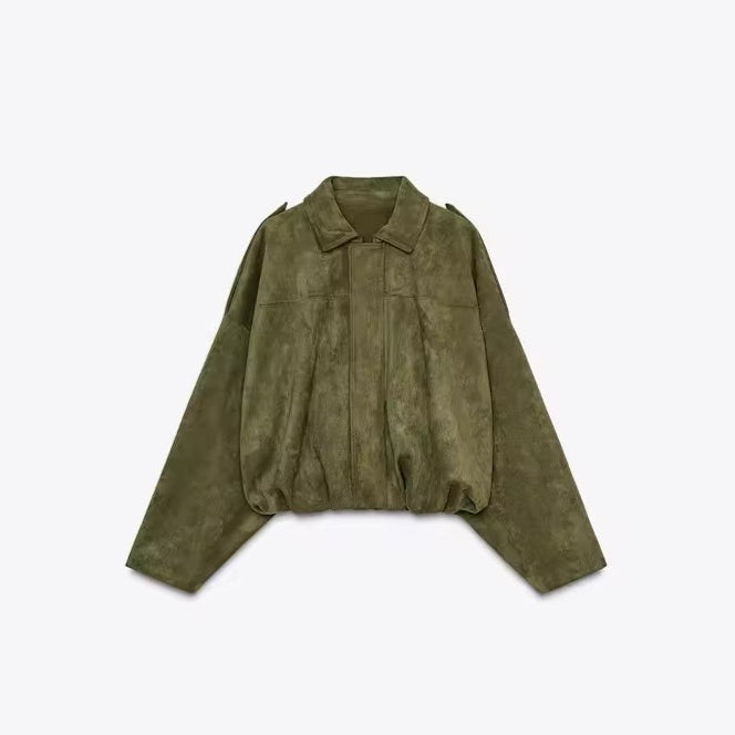 HARRINGTON OLIVE JACKET